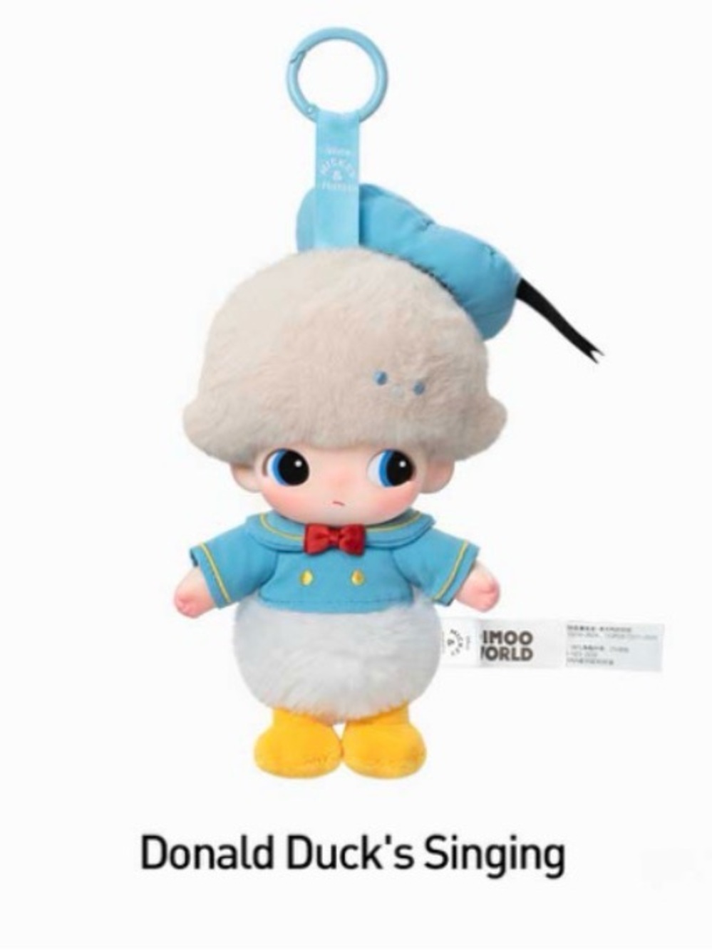 Pop Mart Dimoo World x Disney Vinyl Plush Pendant Donald Duck’s Singing